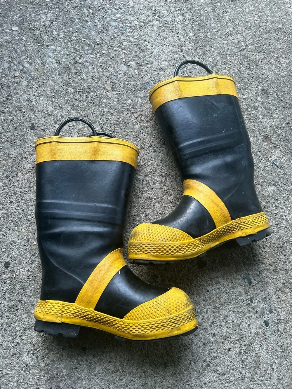Servus firefighters Trail boots Sz 9.5 steel toe